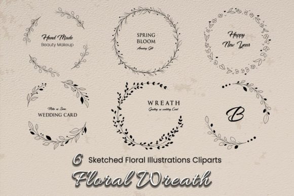 Download Leaf Wreath Monogram SVG Floral Frame - Leaf wreath Collection