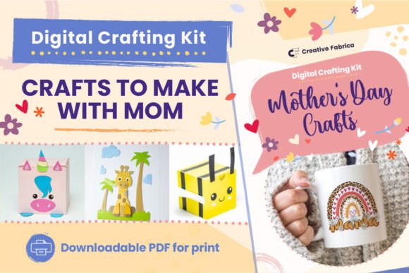 Download Mother's Day Digital Crafting Kit - Digital crafting Collection